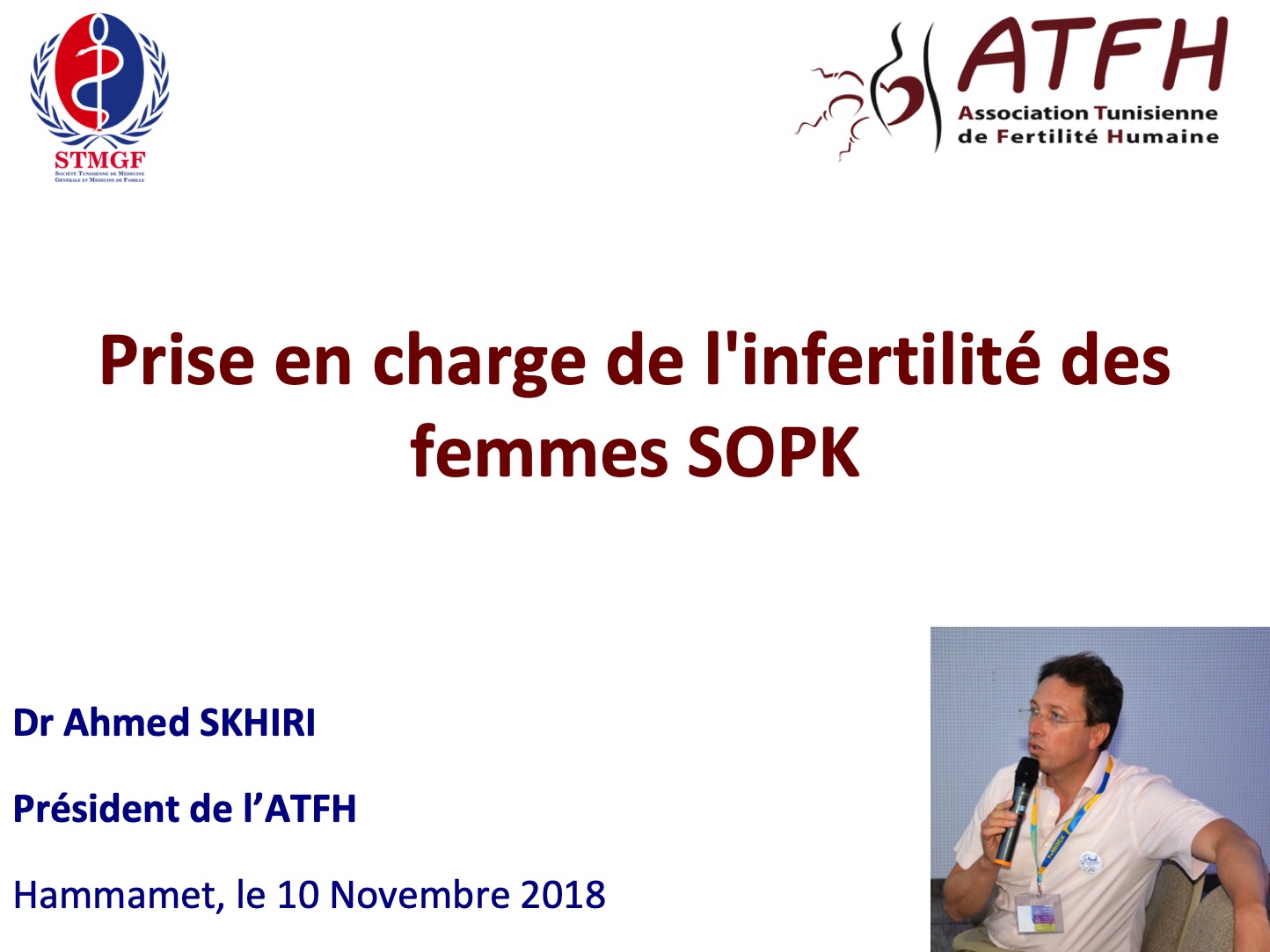 Annonce infertilité - Ovaires PolyKystiques Dr Ahmed SKHIRI 2018